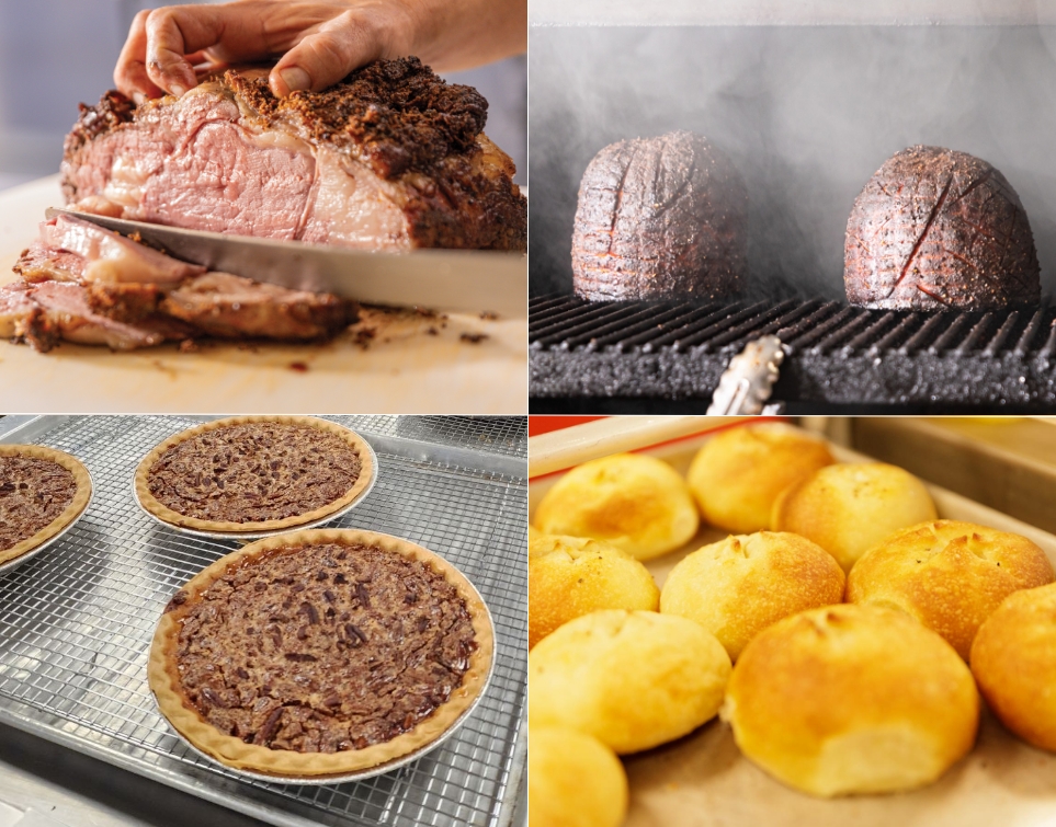 Fully Prepared Christmas Meals from Crossbuck BBQ Dallas Texas