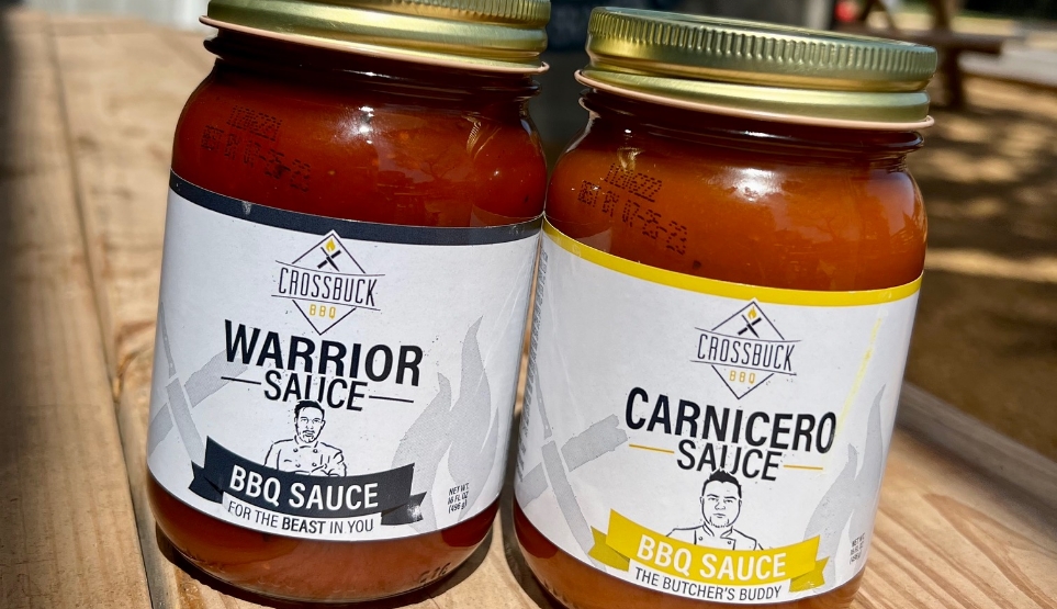 Crossbuck BBQ sauces