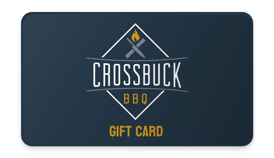 Crossbuck gift cards