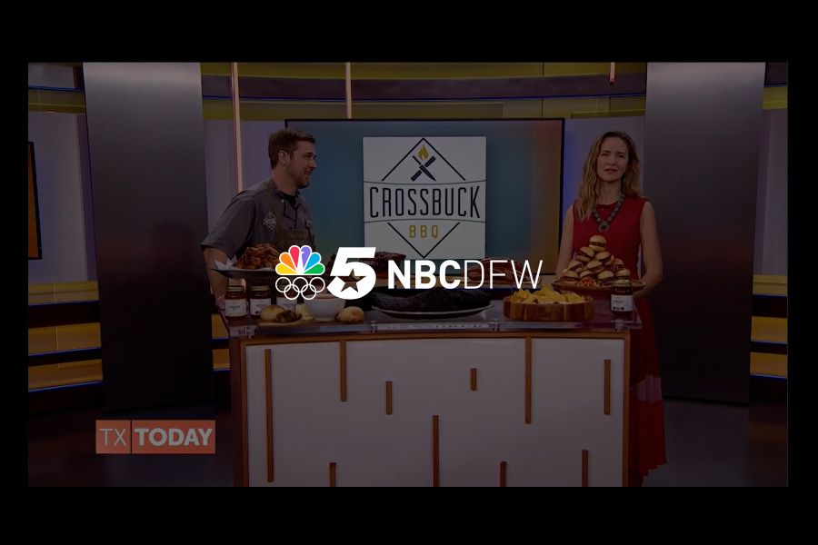 Crossbuck BBQ on NBC Texas Today