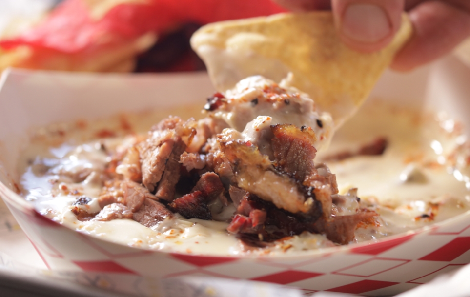 Crossbuck Brisket Queso