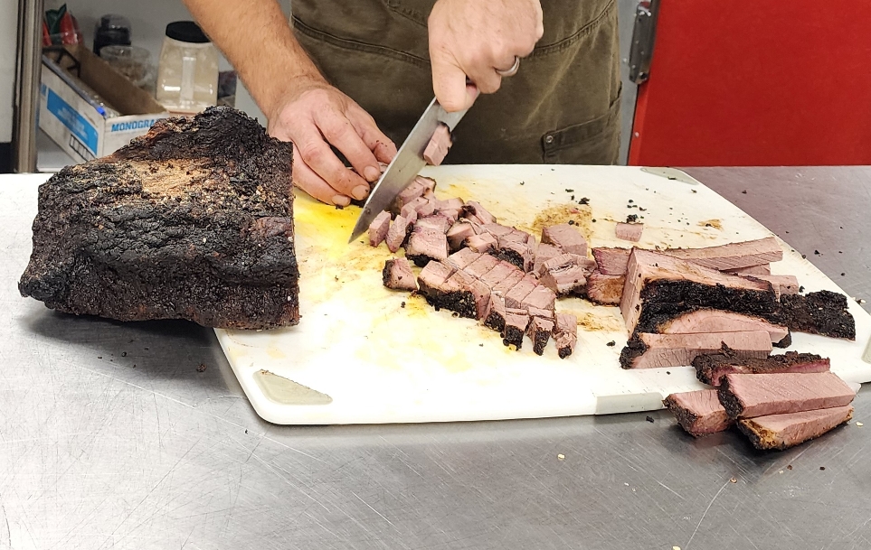 chopped brisket