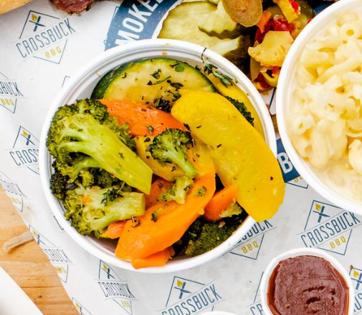 Crossbuck BBQ's Fresh Smokemasters Vegetables