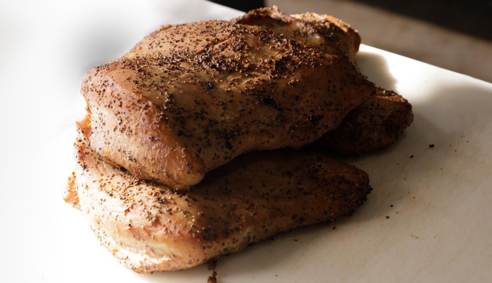 Crossbuck BBQ's fresh turkey smoked to perfection