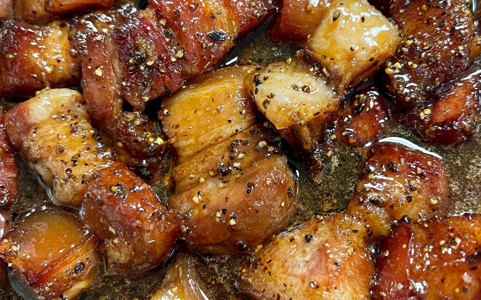 texas style pork belly candy