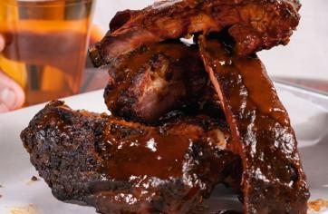 Crossbuck BBQ's Dry Rubbed & Basted St. Louis Style Pork Ribs