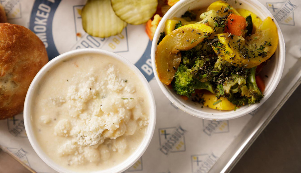 Crossbuck Side Dishes