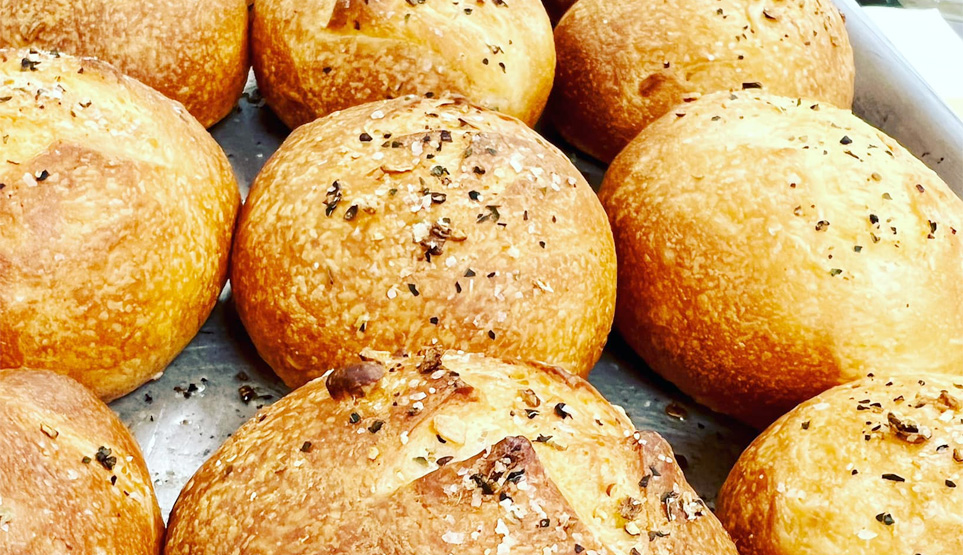 fresh baked bread