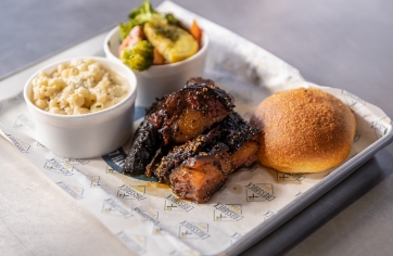Crossbuck BBQ Dallas Brisket Candy - Burnt Ends Plate