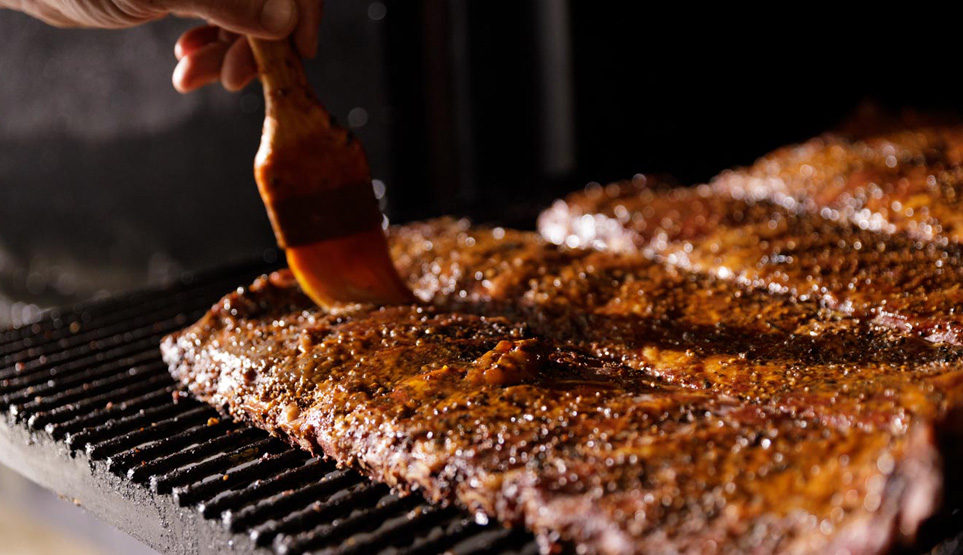 Crossbuck BBQ's Ribs Featuring a Kansas City Style Sauce