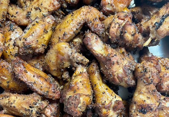 Crossbuck BBQ Dallas - smoked chicken wings