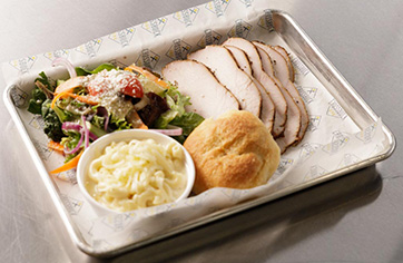 Crossbuck BBQ Dallas - Smoked Turkey Plate